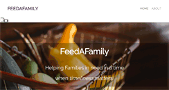 Desktop Screenshot of feed-a-family.org